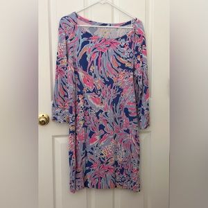 Lilly Pulitzer Xl Shrimply Chic Sophie dress.  35” from shoulder to hem.